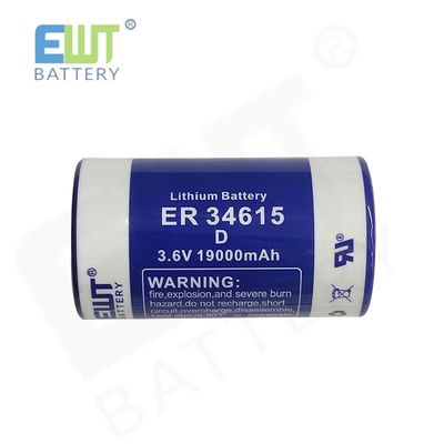 3.6V D حجم ER34615 بطارية ثيونيل كلوريد الليثيوم المصنعين بطارية أسطوانية LISOCL2