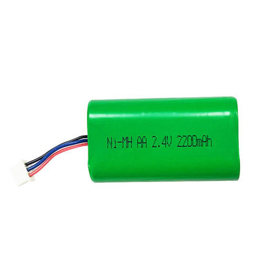 شراء بطارية قابلة لإعادة الشحن من النيكل مخصصة 2200mah 2.4v Nimh بطارية باقة RoHS التصنيع عبر الإنترنت
