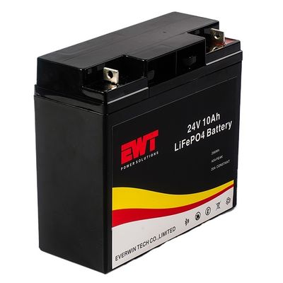 شراء دورة عميقة Lifepo4 24V 10Ah Lifepo4 بطارية الليثيوم التصنيع عبر الإنترنت