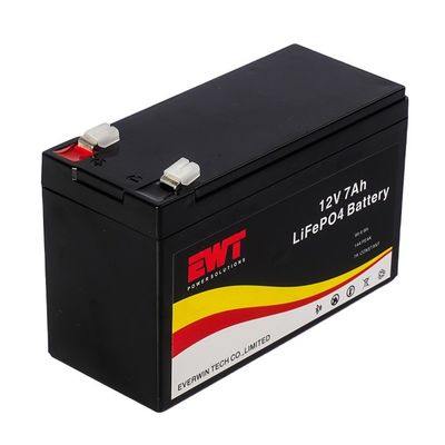شراء بطارية ليثيوم أيون قابلة لإعادة الشحن LifePo4 Battery Pack 12V 7AH للنظام الشمسي التصنيع عبر الإنترنت