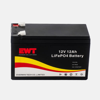شراء بطارية 12V 12Ah LiFePO4 مع مجموعة درجة حرارة فائقة واسعة التصنيع عبر الإنترنت