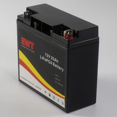 شراء بطارية Lifepo4 بطارية 12V 25Ah بطارية الليثيوم الفوسفات الحديدي مع BMS الذكي online manufacture