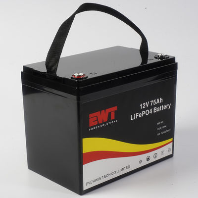 شراء حزمة فوسفات الحديد الليثيوم 12V 75AH IFP32700 بطارية قابلة لإعادة الشحن التصنيع عبر الإنترنت