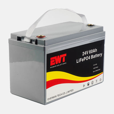 شراء بطارية 24 فولت 60Ah LiFePO4 للقوارب الكهربائية 30A تفريغ 640Wh الطاقة الخارجة -20 °C إلى 45 °C التصنيع عبر الإنترنت