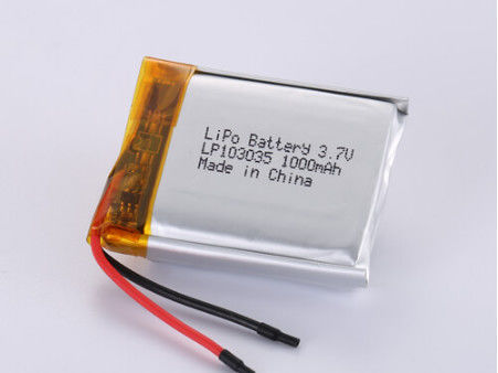 شراء LP103035 3.7V 1000mah بطارية ليثيوم أيون المصنعين ، حزمة ناعمة ليتيم بوليمر بطارية قابلة لإعادة الشحن حماية الإفراط في التفريغ التصنيع عبر الإنترنت