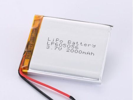 شراء LP605056 3.7v بطارية ليبو بطارية ليتيوم بوليمر ذات سعة عالية بطارية ليتيوم بوليمر 2000MAH حماية PCB بوليمر ليتيوم أيون خلية قابلة لإعادة الشحن التصنيع عبر الإنترنت