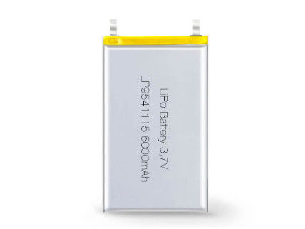 شراء مواد الأنون الأخرى بطارية البوليمر الليثيوم القابلة لإعادة الشحن 3.7V 6000MAH مع خيارات قابلة للتخصيص ودعم OEM / ODM التصنيع عبر الإنترنت