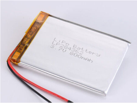 شراء LP284362 3.7V 800MAH بطارية لي أيون مصنعي بطارية لي أيون بطارية عالي السعة مع حماية الدائرة القصيرة والسلامة التصنيع عبر الإنترنت