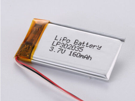 شراء بطارية ليتو إيونية ذات سعة عالية 3.7 فولت مع حماية PCB وإمدادات الطاقة LP302035 3.7 فولت 160MAH التصنيع عبر الإنترنت