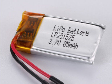 شراء حماية من التيار الزائد متضمنة بطارية LP291525 3.7V 85MAH لـ Li Ion للشحن السريع التصنيع عبر الإنترنت