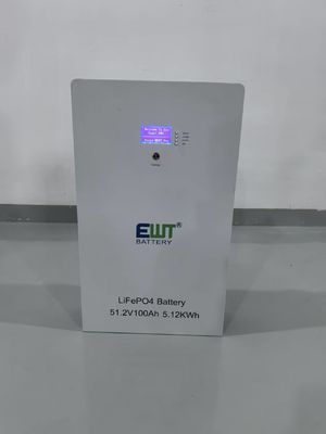 شراء التركيب الكيميائي ليتيم الحديد الفوسفات LiFePO4 EWT 51.2V 100Ah بطارية لتخزين الطاقة في المنزل بأكمله التصنيع عبر الإنترنت
