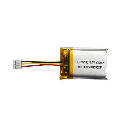 Lp702535 3.7v 600mah ليتيم بوليمر ليبو بطارية حزمة مواد الأنود