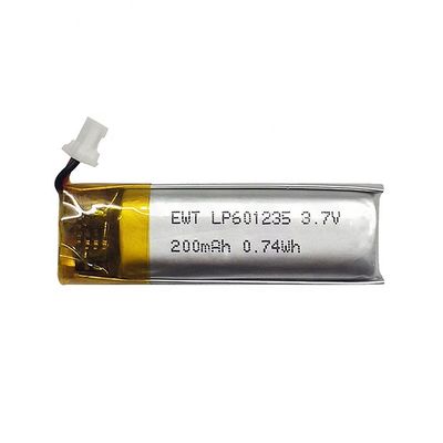 601235 بطارية الليثيوم البوليمر 300mAh 400mAh 3.7V 200mAh بطارية LiPo