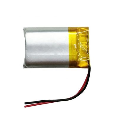 التخزين بطارية ليبو مخصصة 3.7v 300mah بطارية ليبو بوليمر قابلة لإعادة الشحن