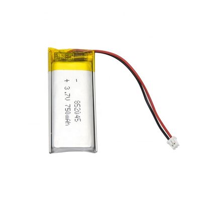 OEM / ODM بطارية الليثيوم البوليمر 3.7V 750MAH بطارية ليبو LP852045