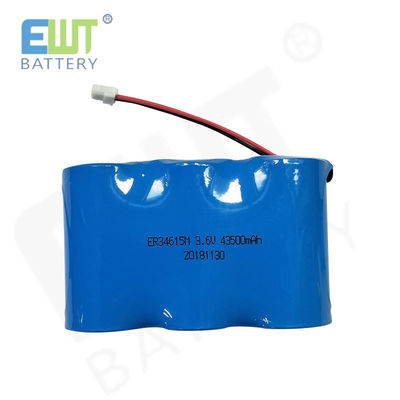بطارية الليثيوم ثيونيل كلوريد بطارية ER34615M 14500mAh بطارية LiSOCL2 LSH20
