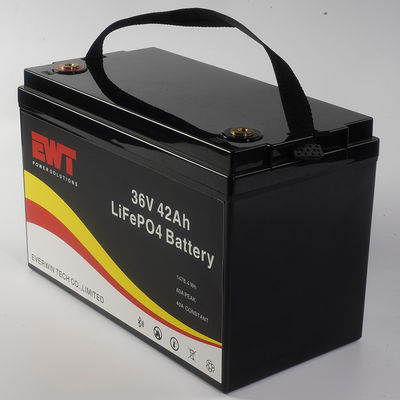 بطارية LiFePO4 24V 60Ah مع طاقة إخراج 640Wh ووقت شحن سريع BMS من 4-6 ساعات