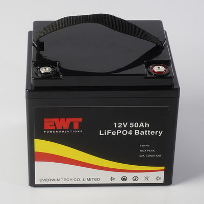 موفر OEM 640Wh بطاريات ليثيوم أيون 12v 50ah lifepo4 بطارية حزمة لسكوتر E-دراجة نارية سيارة الغولف