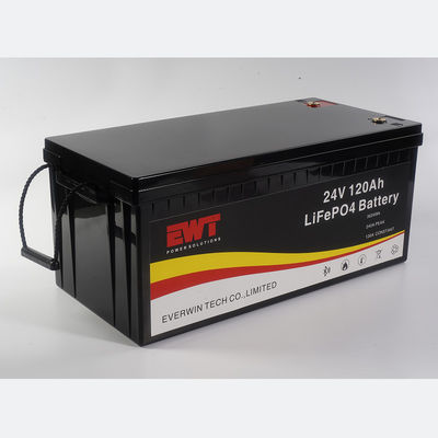 ABS 24V 120AH بطارية حزمة كابل تاريخ الطاقة المستخدمة مباشرة لشاشة LED في الهواء الطلق