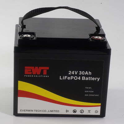 حزمة بطاريات 24V 30AH LiFePO4 للروبوت الفحص الصرف الصحي من الصناعة