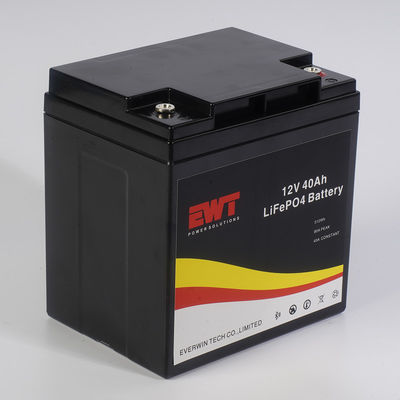 خلية بطارية LiFePo4 26650 32700 مع مسامير 12V 40AH بطارية صغيرة