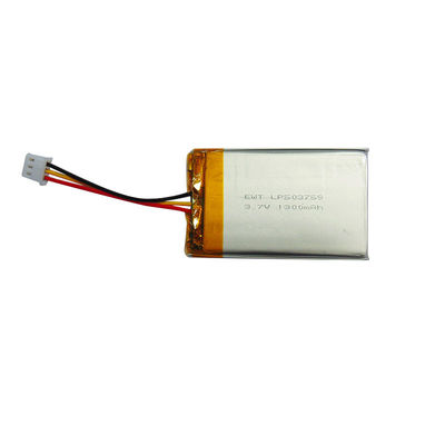 بطارية الليثيوم البوليمر الفضية LP503759 3.7V 1300MAH مع حماية الزيادة من الشحن