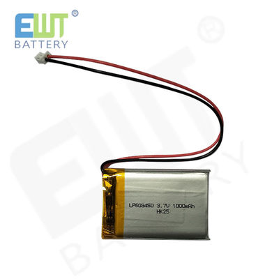 بطارية ليتيم أيون بوليمر LP603450 3.7V 1000mAh