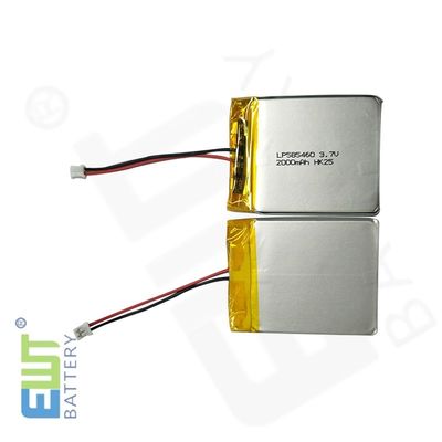 حماية PCB بطارية البوليمر الليثيوم مع حماية الزيادة والخلايا الحقيبة LP585460 3.7V 2000mAh