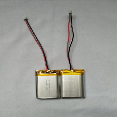 ميزات السلامة LP103450 3.7V 1800mAh مجموعة الطاقة الليثيوم البوليمر مع خلايا الليثيوم البوليمر