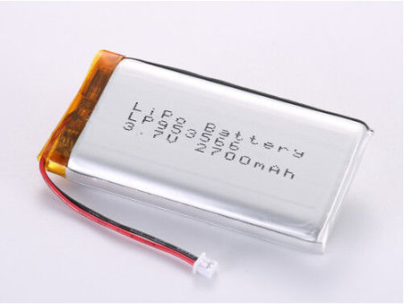 LP953566 3.7V 2700MAH بطارية الليثيوم البوليمر القابلة لإعادة الشحن