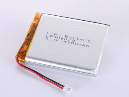 بطارية الليثيوم البوليمر القابلة للتخصيص LP906070 3.7V 4500mah للاحتياجات الصناعية