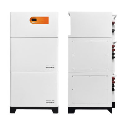 نظام تخزين الطاقة المنزلي الكلي في واحد مع توليد الطاقة الكهروضوئية وتكديس بطارية الليثيوم والتحكم العكسي