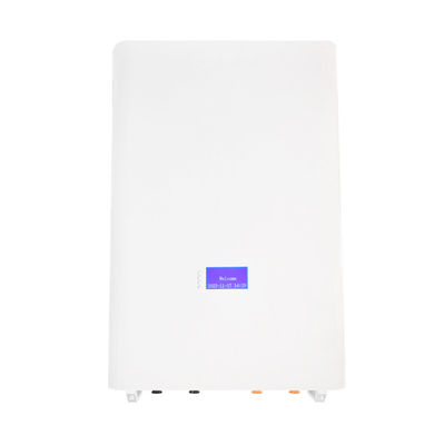 حزمة بطارية ليثيوم فوسفات الحديد الليثيوم الشمسية 48 فولت 100 أمبير في الساعة لتخزين الطاقة الكهروضوئية المثبتة على الحائط المنزلية