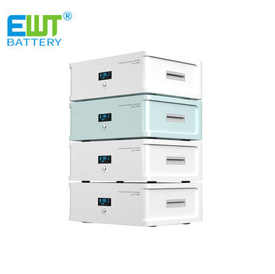 بطارية الليثيوم أيونية 100Ah 48V manufacturers household high-power stacked solar system optical storage battery