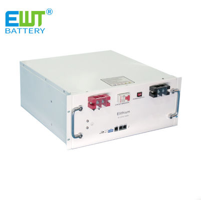 بطارية الليثيوم الفوسفات الحديدي 48 فولت pac Rackmount الطاقة الشمسية الكهروضوئية للبيت بطارية تخزين الطاقة
