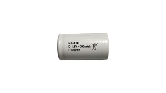 بطارية NiCd D 1.2V 4000MAH ذات تركيبة كيميائية وسعة بطارية ليثيوم بوليمر لبطارية طبية 72200