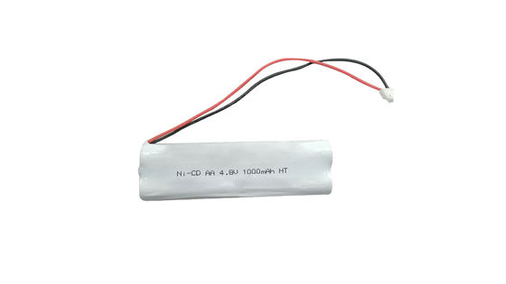 بطارية طبية NI-CD 4.8 فولت 1000 مللي أمبير طرف علوي على شكل زر 72200 -20 درجة مئوية إلى 35 درجة مئوية للأجهزة الطبية