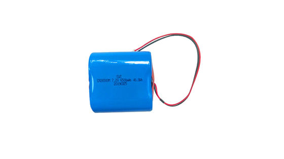 ER26500M 7.2V 6500MAH موثوقية عالية وصيانة منخفضة بطارية الليثيوم ثيونيل كلوريد مع الليثيوم الأساسي