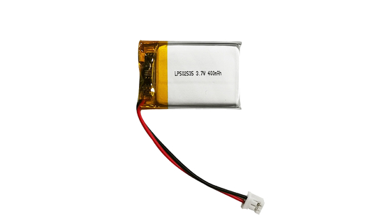 LP502535 3.7V 400MAH 100% A بطارية الليثيوم البوليمر تشغيل التيار داخل 1C معدل تخزين النوع نعم