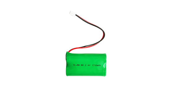 NI-MH 2.4V 1700MAH بطارية الهيدريد المعدني النيكلية ABS Case -20 °C إلى 40 °C لحلول تخزين الطاقة