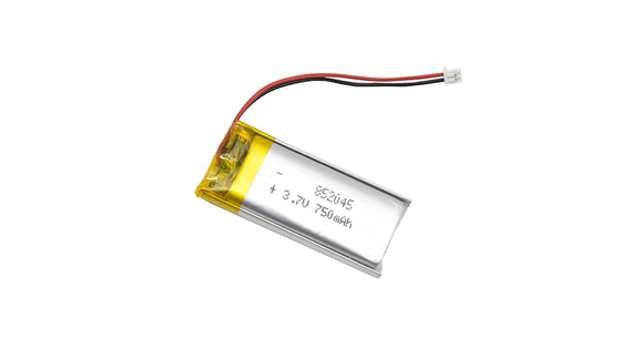 852045 3.7 فولت 750mAh بطارية ليبو -20°C إلى 60°C