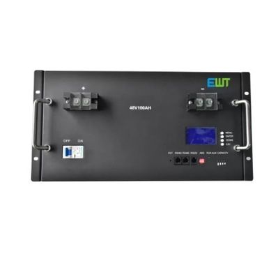 2000 Cycle Life 48V LFP Battery Pack 100Ah Lithium Iron Phosphate Battery for Power Storage System Max Load Quantity cells 4